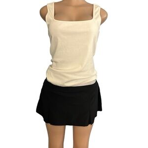 Kyodan Black Frill Mini Skort